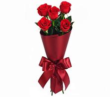 5 Красных роз Эдлесс Лав в Петушках Букет 5 Красных роз Эдлесс Лав в Петушках
