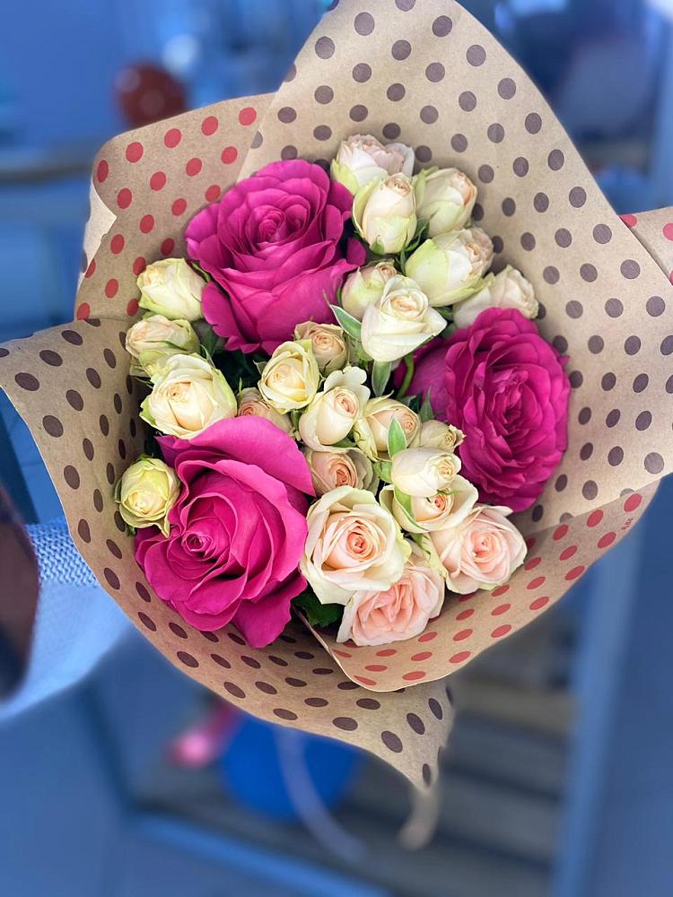 Букет ласковый взгляд в Петушках Букет цветов из: Розы в Петушках