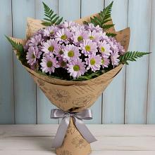 Букет соблазн в Петушках Букет цветов из:  Хризантемы в Петушках