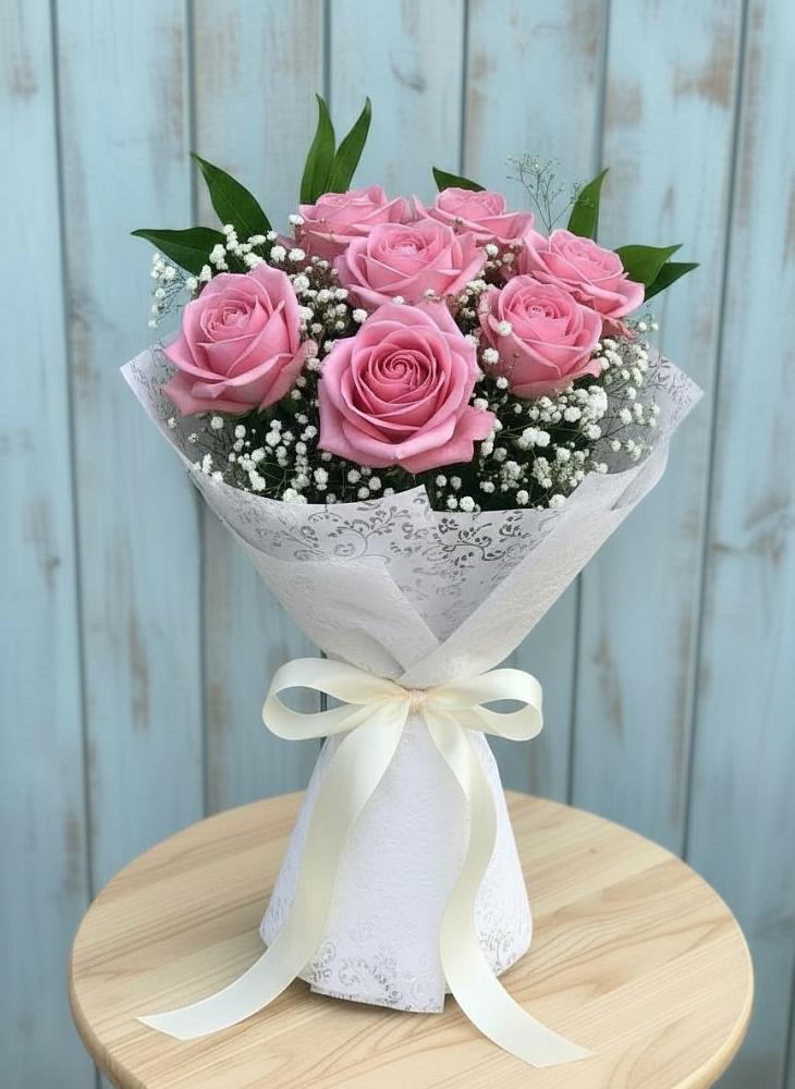 Букет шик блеск в Петушках Букет цветов из: Розы в Петушках