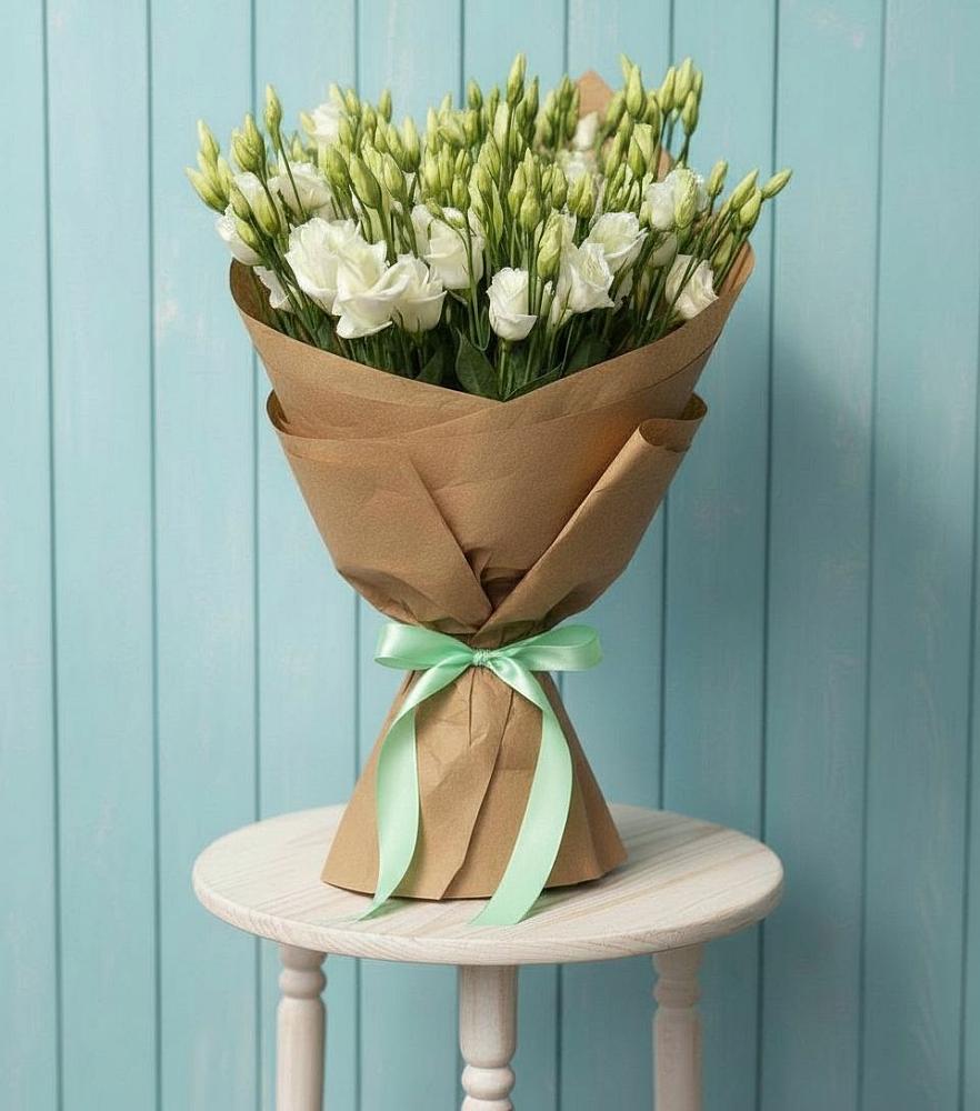 Букет Утренняя Свежесть в Петушках Букет цветов из: Лизиантусы в Петушках