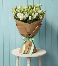 Букет Утренняя Свежесть в Петушках Букет цветов из:  Лизиантусы в Петушках