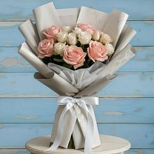 Букет Нежное облако в Петушках Букет цветов из:  Розы в Петушках