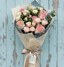 Букет нежный и розовый в Петушках Букет цветов из:  Розы в Петушках