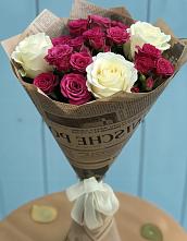 Букет Удивительный из роз #REPLACE_PRED# Петушках Букет цветов из:  Розы #REPLACE_PRED# Петушках