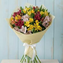 Букет Летние краски в Петушках Букет цветов из:  Альстромерии в Петушках