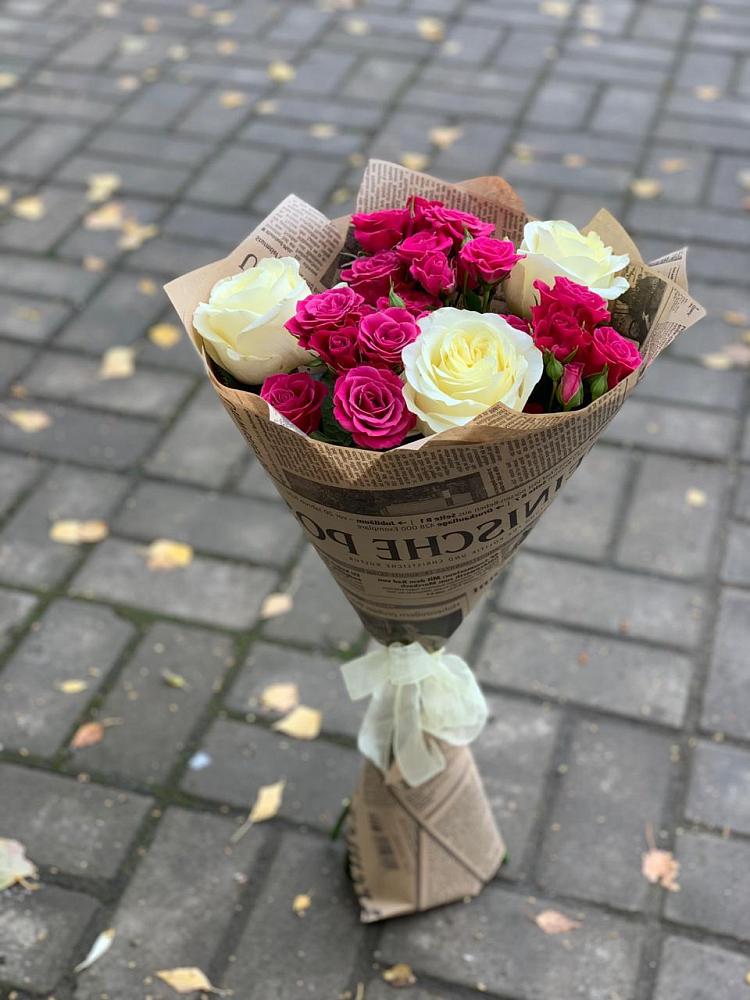 Букет Удивительный из роз в Петушках Букет цветов из: Розы в Петушках