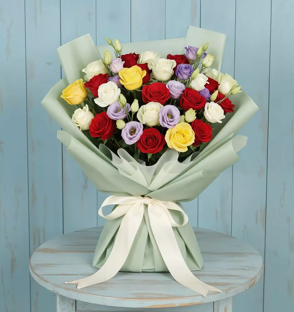 Букет Модная красотка в Петушках Букет цветов из: Розы в Петушках