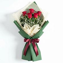 Букет рубиновое очарование в Петушках Букет цветов из:  Розы в Петушках