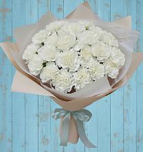 Букет Хрустальное утро в Петушках Букет цветов из:  Гвоздики в Петушках